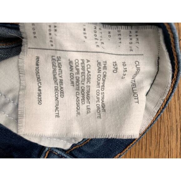 Current Elliot the Cropped Straight Leg - Picture 4 of 5